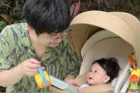 爸爸带六月龄宝宝的一天有多忙？暖暖奶量终于长到180了，可喜可贺#爸爸带娃 #宝爸带娃 #超级奶爸 #人类幼崽成长记 #育儿经验分享视频封面