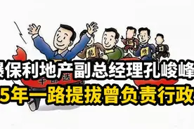 曝保利地产副总经理孔峻峰：毕业就来了已25年一路提拔曾负责行政视频封面