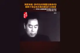 周恩来就《中苏友好同盟互助条约》和两个协定有关情况 提请大会批准视频封面