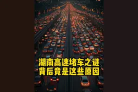 湖南高速为什么这么堵？你知道吗 #返乡 #湖南 #交通 #高速公路