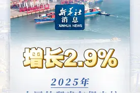 新华社消息｜增长2.9% 2025年中国外贸半年报出炉（记者：张文、邹多为）