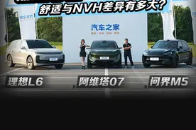 热门增程SUV全面横评  舒适与NVH差异有多大？理想L6  #阿维塔07视频封面