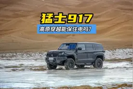 电动猛士917高原穿越，能保住电吗？ #硬派越野 #越野穿越视频封面