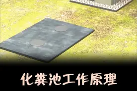 化粪池原理动画展示 化粪池原理动画 #原理动画 #化粪池视频封面