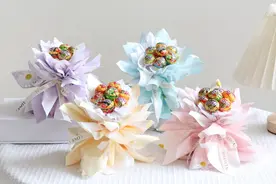 迷你棒棒糖花束##手工diy #手工 #创意礼物 #视频封面