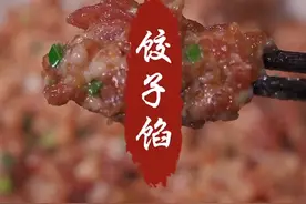 猪肉馅这么调可以包饺子 馄饨 大小包子 馅饼等都可以，鲜美又多汁。#跟着抖音学做菜 #饺子馅 视频封面