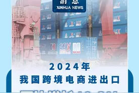 新华社消息｜2024年我国跨境电商进出口同比增长10.8%视频封面