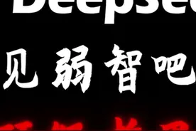 当DeepSeek遇见弱智吧的顶级哲思，我愿称为神级对话 #deepseek视频封面