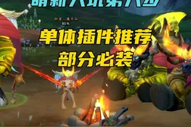 魔兽世界萌新入坑第八步：单体插件推荐 #魔兽世界勇士集结视频封面