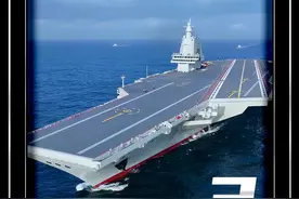 福建舰即将服役，战力相当于2艘山东舰，能单挑美核航母？#大国 #大国重器 #军事视频封面