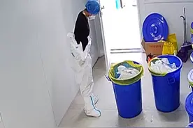 4月4日山东德州，00后医护身穿防护服连续工作五个小时，坚持为最后一名隔离人员做完核酸采样后，她中暑倒地，连脱下防护服的力气都没有了，她说：每一代人有每一代人的义务，这就是我们应该做的。为逆行的青春致敬！#山东dou知道 #山东战疫 视频封面