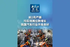 新华社消息｜前2月产销均实现两位数增长，我国汽车行业开局良好视频封面