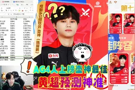 AG4人选入第七周最佳，壶神拿下最佳选手，黄超预测神准视频封面