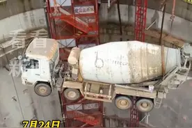 隧道内开罐车！雅鲁藏布江下游水电工程开工第一吊！ #雅鲁藏布江#雅鲁藏布江下游水电工程正式开工 #水电站