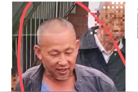 信阳市五旬男子走失，智力异常，穿黑色马甲，高1米65图片