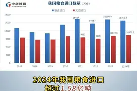 2024年我国小麦、玉米、稻米、大豆等进口数据看点。#粮食进口 #小麦 #玉米 #大豆 #三农 @DOU+小助手视频封面