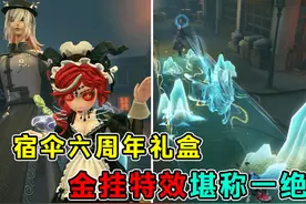 新抱人动作！特效堪称一绝！宿伞周年礼盒内录爆料！#第五人格视频封面