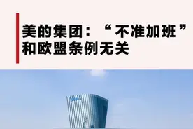 #美的称不准加班和欧盟条例无关 希望在八小时工作时间里实现创新、产生价值，而不是下班之后。很多下班之后的工作，也是摸鱼的 #美的 #加班 #职场 #打工人视频封面