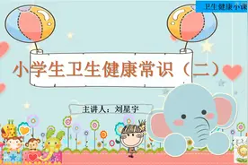 小学卫生健康安全小常识#健康卫生安全 #小学生教育视频封面
