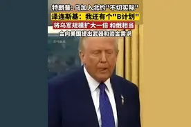 不被北约接纳？泽连斯基：我还有个“B计划”，将乌军规模扩大一倍，会向美国提出武器和资金需求。视频封面