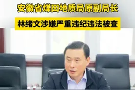 安徽省煤田地质局原副局长林绪文  涉嫌严重违纪违法被查视频封面