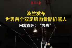 波兰发布世界首个双足肌肉骨骼机器人（ 赵卫华 张佳欣）视频封面