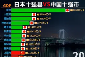 日本经济GDP实力，日本县VS中国市，网友：伤害不大侮辱性强视频封面