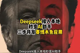 免费将Deepseek接入本地Vscode，三步搞定应用开发视频封面
