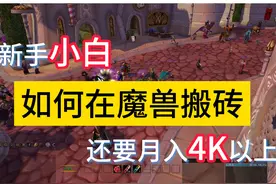 魔兽世界巫妖王之怒，新手小白搬砖推荐~！#魔兽世界视频封面