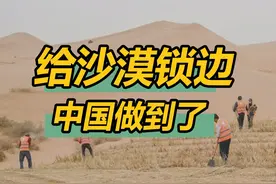 3046公里！中国成功给塔克拉玛干沙漠锁边，外媒赞叹不已 @DOU+小助手 @DOU+小助手 #抖音知识年终大赏 #硬核深度计划视频封面