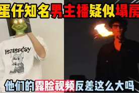 蛋仔派对：知名男主播疑似塌房？他们的露脸视频反差都这么大吗！