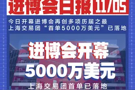 进博会日报丨今日开幕进博会再创多项历届之最 ，上海交易团“首单5000万美元”已落地#进博的热度上海的温度 #dou爱申活视频封面