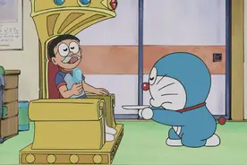 哆啦A梦：大雄坐上龙椅成了独裁的国王，胖虎坐上龙椅却被雷劈了视频封面