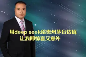 用deep seek给贵州茅台估值，让我即惊喜又意外视频封面