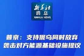 新华社消息｜普京：支持俄乌同时放弃袭击对方能源基础设施提议视频封面
