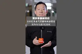 贾跃亭最新回应，100亿美金几乎都用现金偿还，没为女儿设5亿信托#贾跃亭 视频封面