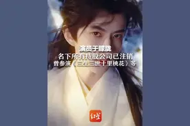 演员于朦胧名下所有持股公司已注销 曾在《快乐男声》比赛获第十名 参演《三生三世十里桃花》等