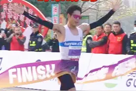 祝贺！甘顺江夺得男子组冠军#2024来宾半马 #我们如此热爱来宾视频封面