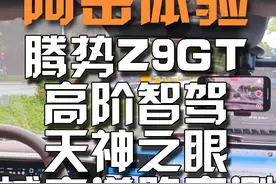 这家伙有点慢性子 腾势Z9GT天神之眼试用 #第一视角 #智能驾驶视频封面