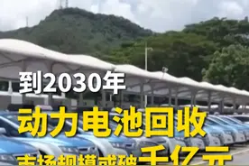新能源车保有量超2800万辆！#新能源车动力电池规模化退役在即 ，到2030年#动力电池回收市场规模或破千亿元视频封面