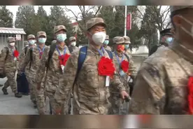 今年首批入伍新兵，已穿上21式军装奔赴军营！#参军入伍 （王子琛，张浩旌）视频封面