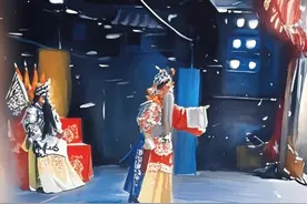 #微光闪耀  3月3日，河南漯河。一戏曲团冒大雪演出，台下观众寥寥无几，线上却吸引了近3万网友围观捧场，演员们坚持认真表演5个小时。演员李振东称老祖宗的规矩就是戏一开始不能停，自己累并快乐着，但能有这么多人喜欢很值得，希望把国粹发扬光大。视频封面