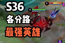 S36赛季各分路最强英雄：T0坦克瞬秒C位？ #101俱乐部视频封面