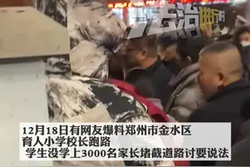 郑州一民办学校被曝“跑路”   3000学生无学可上 学费一年3万元  经查校长早就成为失信被执行人该校公众号最后发布时间为2024年9月 教育局：学校早就注销了  #郑州学校 #学校跑路视频封面