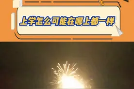 这场烟花惊艳了同学们的整个青春！#青春 #校园 #烟花视频封面
