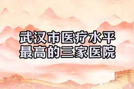 武汉市医疗水平最高的三家医院，在当时都十分有权威视频封面
