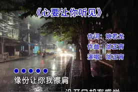 还是老歌有味道，邰正宵《心要让你听见》怀旧完整版，太好听了视频封面