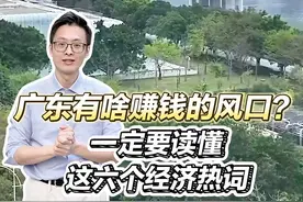 2025年广东有啥赚钱风口？一定要读懂这六个经济热词 #聊点“政经”事 #风口 #经济视频封面