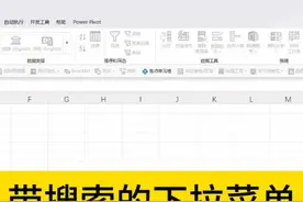 EXCEL带搜索的下拉菜单设置 #office办公技巧 #excel #办公技巧视频封面
