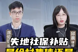 失地社保补贴是给村集体还是给村民个人？#土地征收 #征收补偿 #失地社保视频封面